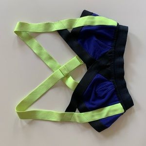 Colorblocked Sports Bra